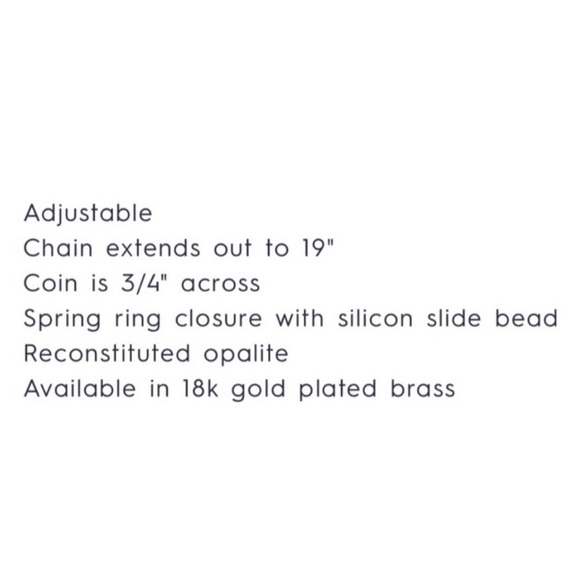 Gorjana NWT Sunburst Coin Adjustable Necklace Gold - Picture 4 of 14